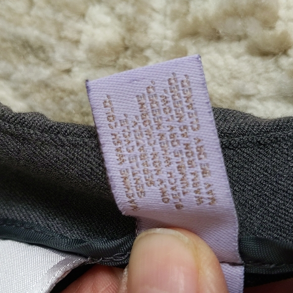 Chico's Grey Trousers with Side Zip Closure Chico's 2 ~ Large 12 - Picture 3 of 11